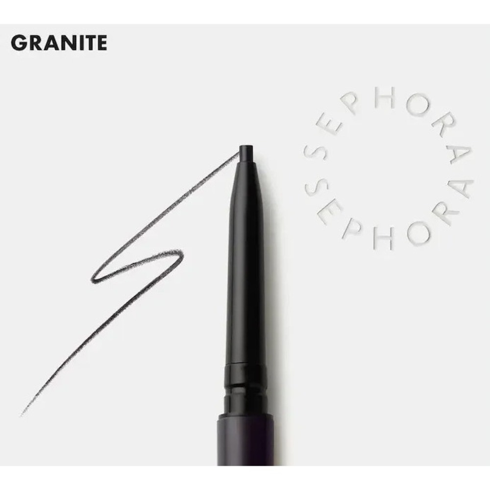 Sephora Granite Black Retractable Eye Brow Pencil - Waterproof